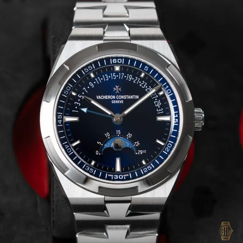 2026 Vacheron Constantin Overseas Moon Phase Retrograde Date Ref. 4000V
